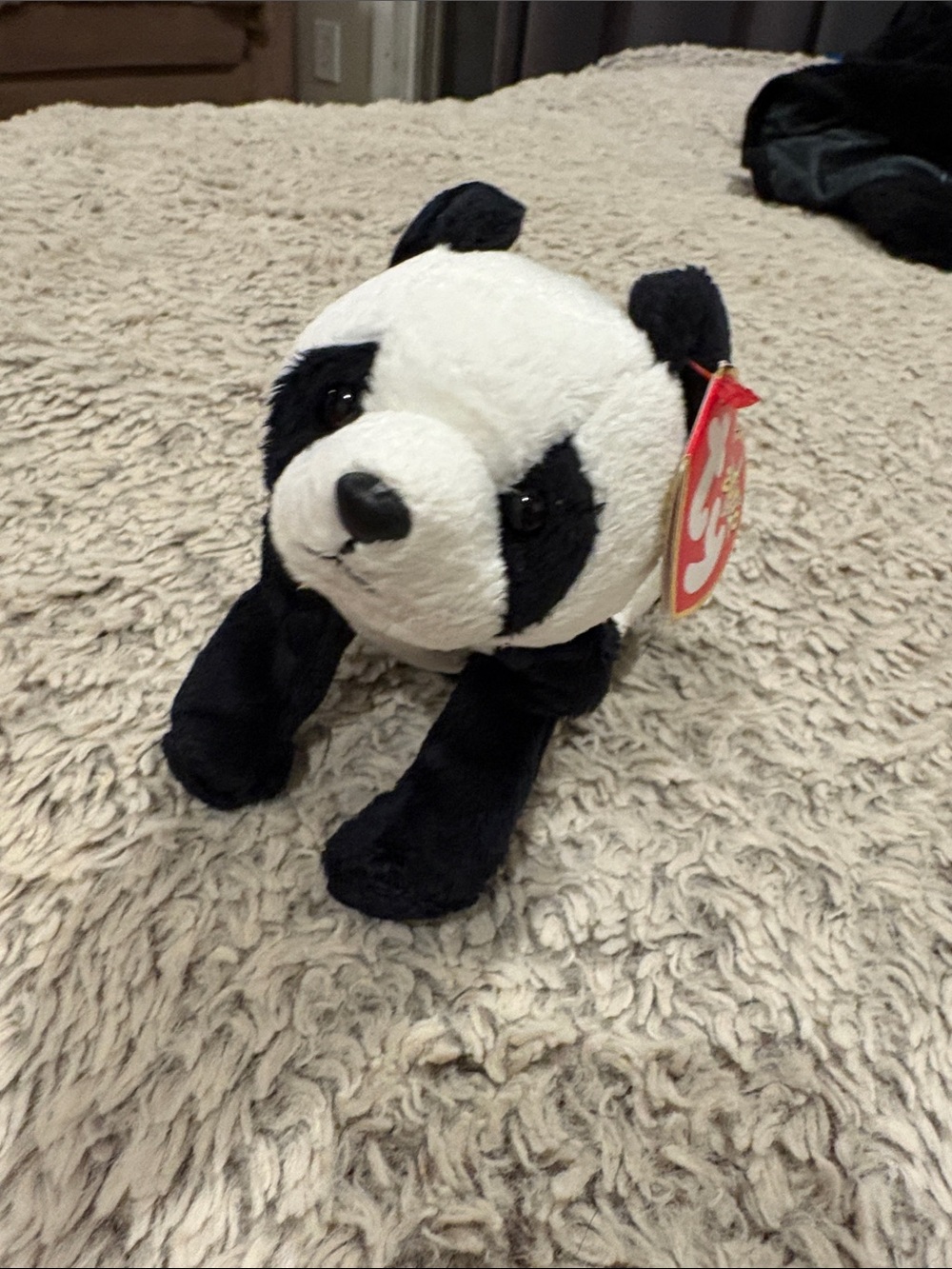 Ty Panda Plush Toy - Black & White China